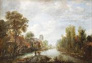 Landscape with waterway